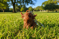 Highland Cow Keychain