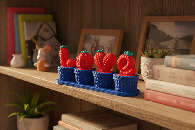 Knitted Cactus Love