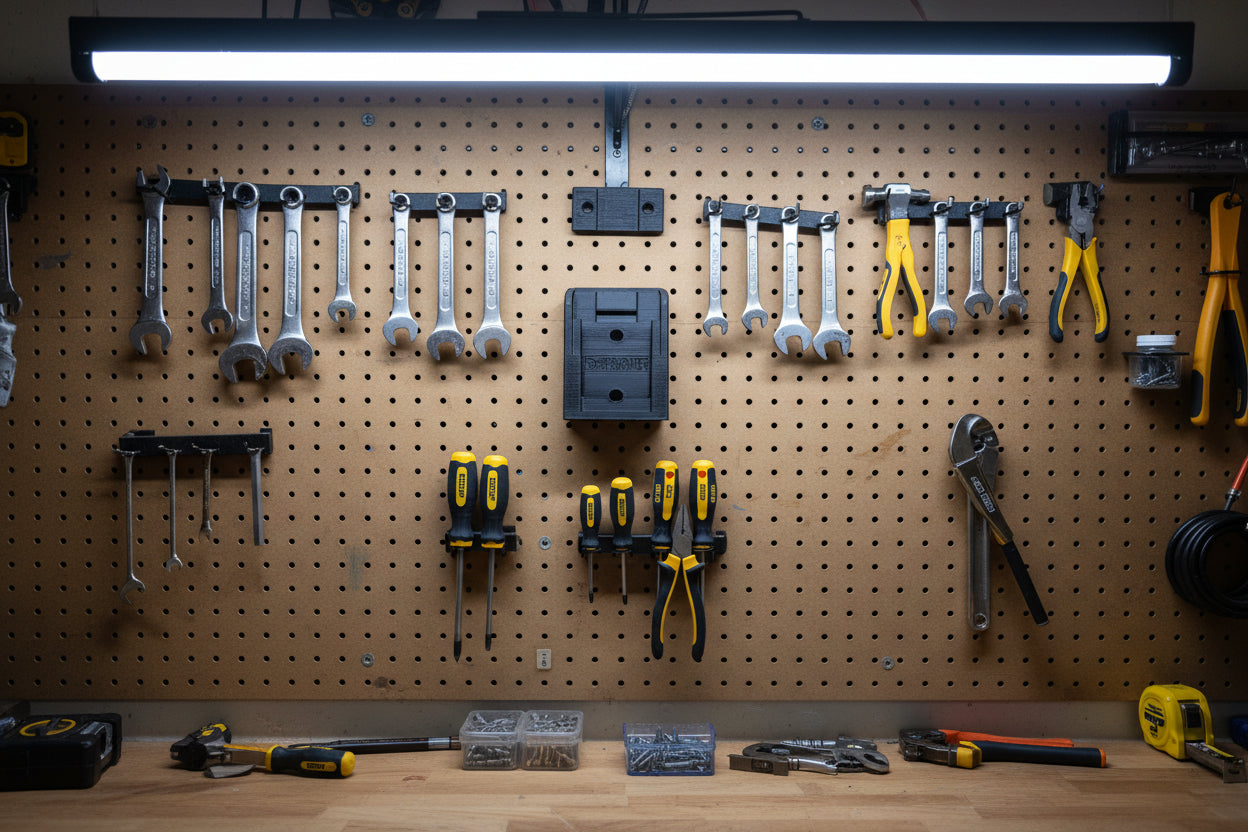 Wall-Mount DeWalt Battery Holder