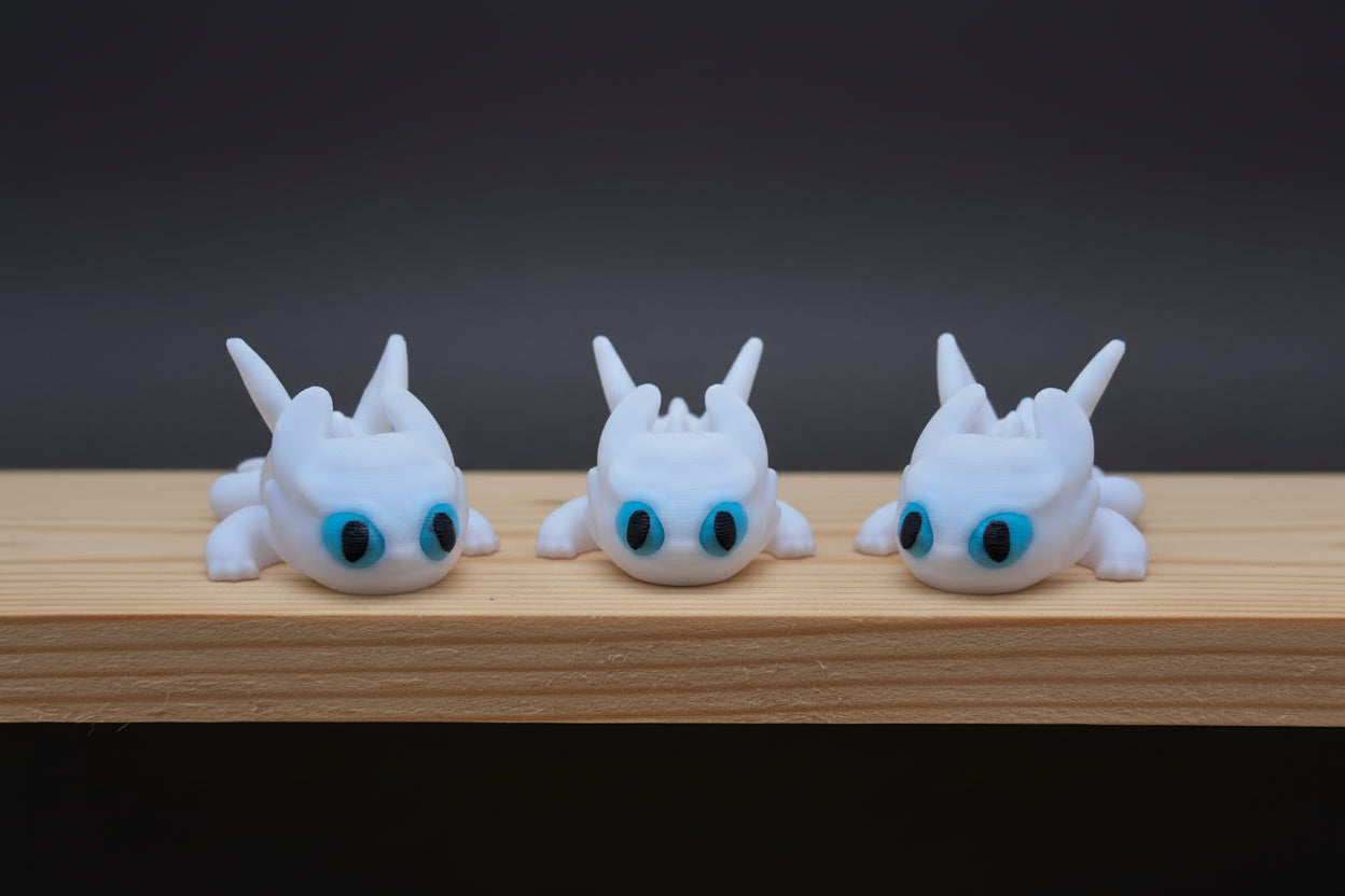 Fury Dragon Keychains