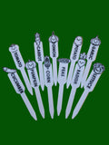 Garden Vegetable/Herb Marker Stakes