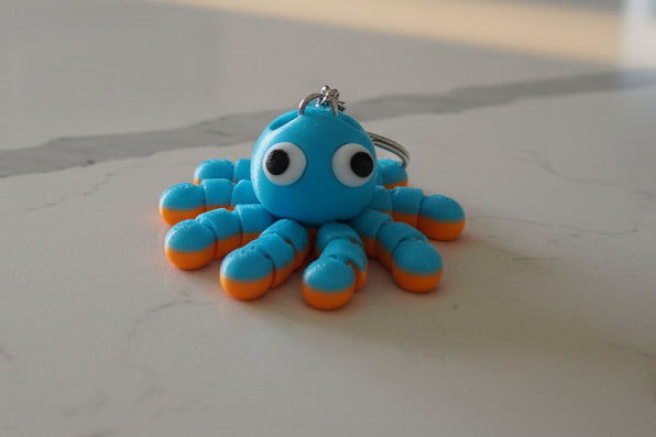 Octopus Keychain