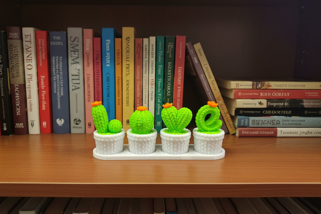 Knitted Cactus Love