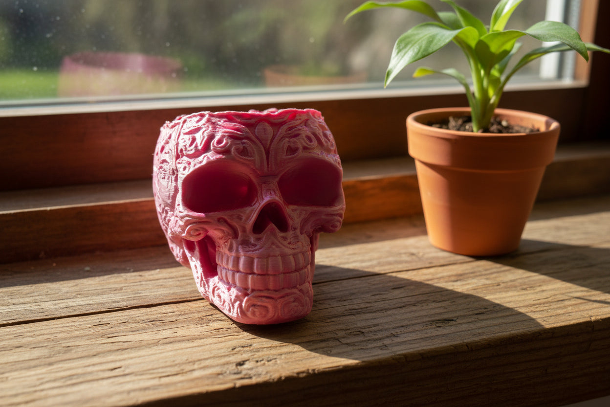 Mini Skull Planter