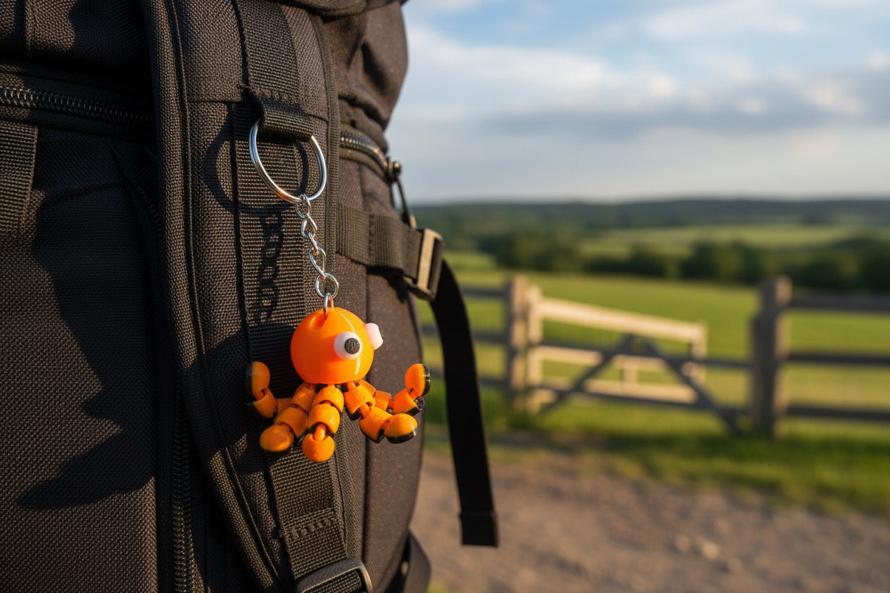 Octopus Keychain