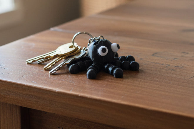 Octopus Keychain
